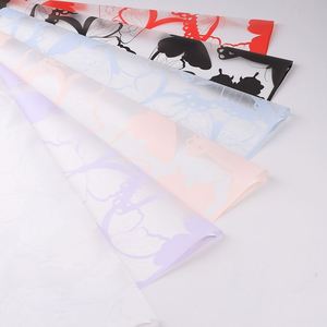 2024 New Release 58*58cm Butterfly <b>Pattern</b> Packaging <b>Paper</b> Waterproof OPP Plastic Flower Bouquet Wrapping <b>Paper</b> - Product Image 1