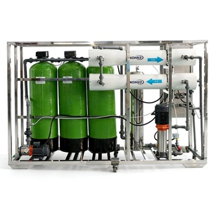 Sistema di Purificazione dell'<span class=keywords><strong>Acqua</strong></span> Potabile RO da 2000LPH con PLC, Serbatoio a Pressione e Pompa, Basse Costi Operativi - Product Image 3