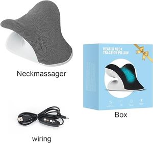 Almohada de Estiramiento con Terapia Magnética, Almohadas Relajantes para Cuello y Hombros, Dispositivo de Tracción Cervical Calefactado - Product Image 2