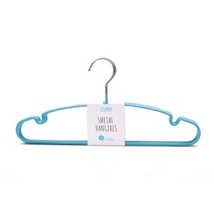 Bán Buôn Đầy Màu Sắc PP Nhựa Khăn Áo Móc Áo Lưu Trữ Giá Quần Áo Chủ Sở Hữu Nhựa Rộng Vai Non-Slip Quần Áo Móc Áo - Product Image 5