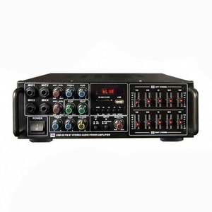 Mezclador de <span class=keywords><strong>Karaoke</strong></span> para el Hogar con 4 Entradas de Micrófono, 2 Canales, Sonido Estéreo Integrado, Amplificador de Audio Profesional - Product Image 2