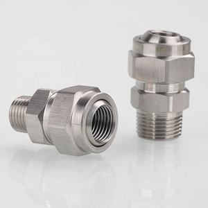 فوهة دوارة قابلة للتعديل من الفولاذ المقاوم للصدأ، ملحقات فوهة كروية معدنية عالمية للمقاعد - Product Image 4