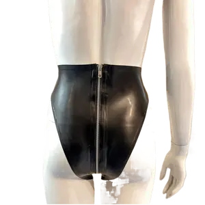 100% Latex Rubber Catsuit Men Sexy Bodysuit Mask Gloves Suit Black Masquerade Fetish XS-XXL