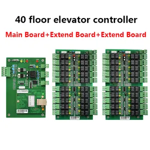 뜨거운 판매 Tcp/Ip 40 층 리프트 컨트롤러 생체 인식 지문 Rfid 액세스 엘리베이터 제어 패널