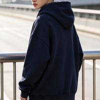 Sweat à capuche rétro pour homme en molleton polyester French Terry, fabrication LOGO, vente en gros