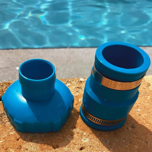Adaptateur Intex pour tuyau d'aspiration de piscine hors sol 565132, outil de nettoyage de piscine en plastique - Product Image 1