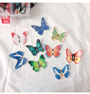 <span class=keywords><strong>Décoration</strong></span> de Cupcake <span class=keywords><strong>comestible</strong></span> papillon et fleur, 540 pièces, feuille de papier, flamant rose - Product Image 2