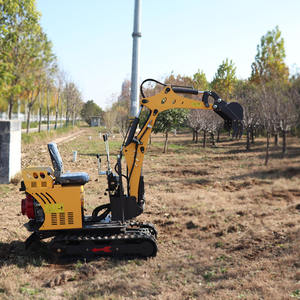 Mini-excavatrice EPA 0,8T-3T sur chenilles avec benne hydraulique, moteur et pompe, forte force de charge, livraison gratuite, vente mondiale - Product Image 3