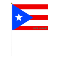Drapeau de Niue, petit drapeau portable résistant aux intempéries en polyester pour la décoration de table, les événements scolaires, les matchs de football, les défilés, les célébrations