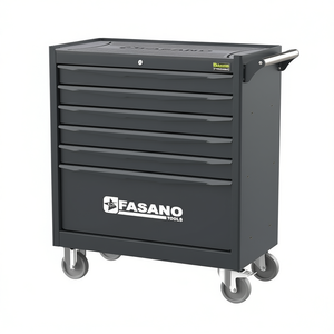 Fasano <b>Tools</b> 6 Drawer Rolling <b>Tool</b> Cabinet Steel Heavy Duty Garage Storage <b>Cart</b> - Product Image 2