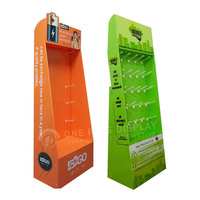 Support d'affichage de vente au détail en carton pliable moderne personnalisé pour les chapeaux, les gants, les lunettes de soleil - Recyclable et polyvalent