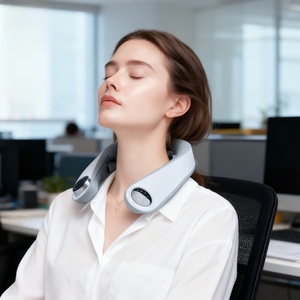 Intelligent 10 Mode 4 Level Cordless Electric Neck <b>Massager</b> Heating EMS Cervical Traction 1000mAh Battery 15-Minute - Product Image 5