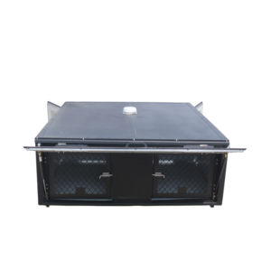 Jaula para Perros Resistente al Agua, de Aluminio, para Camioneta, con Doble Apertura, Puertas de Malla Ventiladas, Caja de Transporte para Animales - Product Image 2