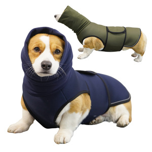 <span class=keywords><strong>Chaleco</strong></span> con capucha <span class=keywords><strong>para</strong></span> <span class=keywords><strong>perros</strong></span> pequeños y medianos, transpirable, <span class=keywords><strong>para</strong></span> apoyo <span class=keywords><strong>emocional</strong></span>, <span class=keywords><strong>para</strong></span> las cuatro estaciones, azul oscuro, verde militar - Product Image 1