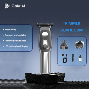 Afeitadora Eléctrica Multifuncional 3 en 1 Gabriel Wholesale para Hombre, Recortadora de Patillas y Vello Nasal, para el Hogar, Viajes o Hotel - Product Image 1
