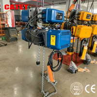 Palans électriques à chaîne motorisés légers avec coque en aluminium pour applications de levage en environnements difficiles