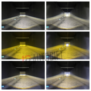 Không thấm nước 3 màu 2.0/3.0inch chiếu Sương Mù Ánh sáng đôi trực tiếp bi LED ống kính xe Led Đèn Pha Spotlight Phụ Kiện Xe Hơi trang bị thêm - Product Image 6