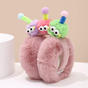 Зимние теплые пушистые наушники - Product Image 4