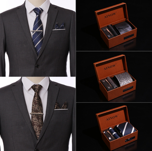 Corbata Elegante de Moda China, Última Tendencia, Bajo MOQ, 27 Colores en Stock, Corbata de Seda 100% Tejida para Hombre con Caja de Regalo para Negocios - Product Image 2