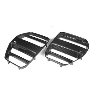 Parrilla Delantera de Fibra de Carbono Real para G80 G81 M3 G82 G83 M4 2021, Compatible con XDrive Competition - Product Image 2