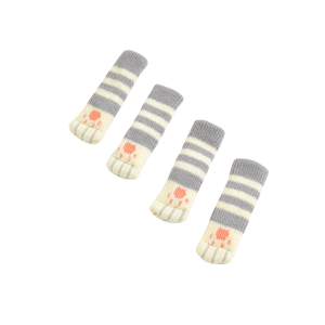 Chaussettes <span class=keywords><strong>de</strong></span> protection pour pieds <span class=keywords><strong>de</strong></span> meubles, antidérapantes, pour chaises et tables, fabrication OEM acceptée - Product Image 2
