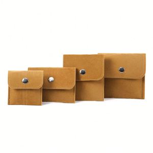 Bolsa de Almacenamiento de Joyería Personalizada, Bolsa de Viaje de Terciopelo para Collares, Pendientes y Anillos, Bolsitas para Joyería - Product Image 5