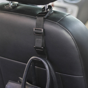 <b>Car</b> Seat Headrest <b>Hook</b> Reinforced Load-Bearing Adjustable Retractable Webbing Interior Kits - Product Image 1