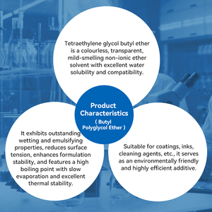 BPG Tétraglycol éther monobutyle (CAS 1559-34-8) – Éther polyglycol butyle <span class=keywords><strong>utilisé</strong></span> pour les applications de nettoyage et de traitement - Product Image 2