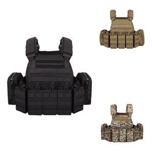 Chaleco Táctico Transpirable de Poliéster Personalizado, Traje de Entrenamiento de Camuflaje de Secado Rápido para Exteriores con Bolsa de Pecho - Product Image 4