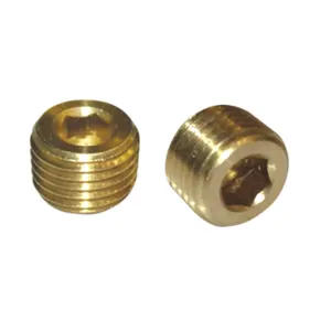 Cooling Series Brass Water Stop Bolt Mold Parts BT618 Inner Hexagonal Plugs Stop Screw Mold Accessory For Making