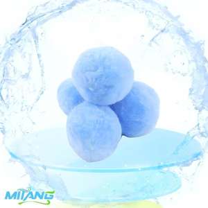 Boule de fibres de polyester bleu ciel de qualité commerciale 700g, longue durée et réutilisable pour une <span class=keywords><strong>filtration</strong></span> économique - Product Image 5