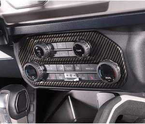 LUMA 4x4 aksesuarları ABS klima kontrolü Panel dekorasyon Ford Bronco 2021-2024 2/4 kapı araç bindirmeleri için kapak - Product Image 5