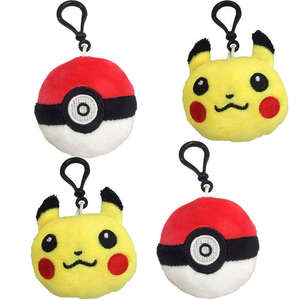 Mini porte-clés en peluche Pokémon de 6 cm, doux, écologique et durable, Charmander, Squirtle, <span class=keywords><strong>Snorlax</strong></span>, poupée de machine à griffes anime, cadeaux pour enfants - Product Image 2