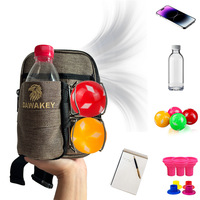 Sac de golf compact pour le parc, porte-balles et porte-bouteille léger, pochette d'accessoires de sport de plein air pour hommes et femmes