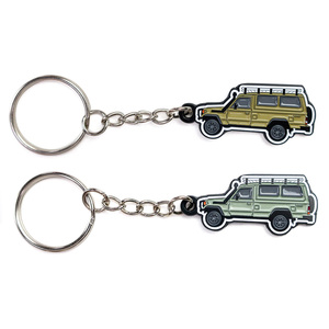 パーソナライズされた格安工場カスタムカーナンバープレートキーホルダー - Product Image 4