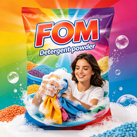 Lessive en poudre en promotion, fabriquée en Chine, conditionnement fini