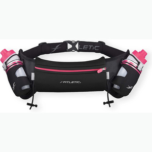 Échantillon gratuit de ceinture de course avec bouteilles d'eau, ceinture d'hydratation pour hommes et femmes, porte-bouteille d'eau, ceinture de poche de course - Product Image 1