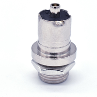 Connecteur femelle DC en cuivre 5521 5525 avec filetages pour fixation, transmission d'alimentation 12V 5A