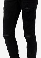 OEM High Quality Wholesale Black Skinny Mens Ripped China Clothing Men Jeans