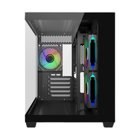 Support Ventilateurs FRGB 120mm Boîtier PC Ordinateur Design Propre et Soigné Boîtier de Jeu