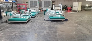 Yinghe 6080 Máquina de transferencia de calor para vetements Máquina de presión para camisetas de alta presión para vetements - Product Image 6