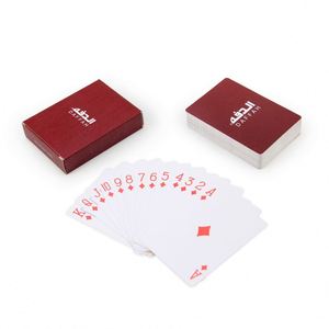 Custom Full Color Printing <b>Plastic</b> Poker Playing Cards Family Use 63X88mm Waterproof Design Your Logo - Product Image 3
