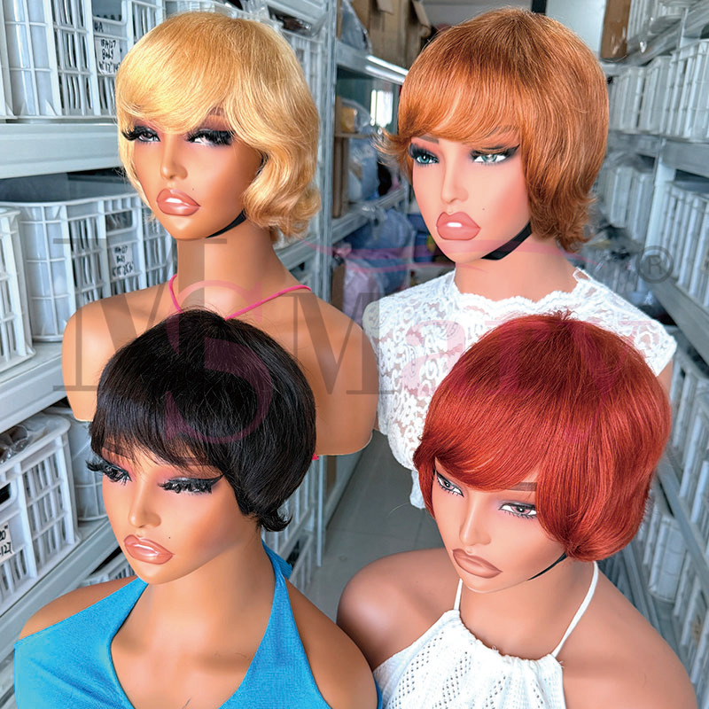 Human Hair Lace Front Wigs Virgin