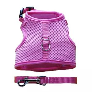 Le nuove tendenze all'ingrosso quattro stagioni riflettono il Set di guinzaglio personalizzato in maglia poliestere per gatti per Pet che corre all'esterno - Product Image 3