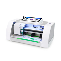 Máquina Cortadora de Protectores de Pantalla de Vidrio con Dureza 5H 7H 9H para Teléfonos Móviles Inteligentes U8-390, Máquina Plotter para Cortar Fundas Traseras
