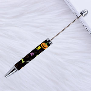 2025 New Arrival Cheap Plastic Printed Logo CC LC Christmas Halloween Ballpoint <b>Pen</b> Cartoon Beads Durable <b>Gift</b> Wholesale DIY - Product Image 5
