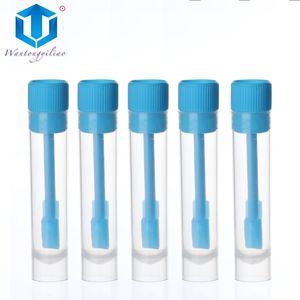 Tubos de muestreo médico Wantong de 5 ml de material PP para la recolección de heces, envasados individualmente y esterilizados - Product Image 1