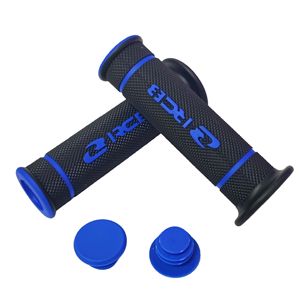 Poignées de guidon de moto en caoutchouc antidérapantes, diamètre intérieur de 22mm et 24mm, pour pièces de modification de cruisers - Product Image 2