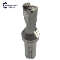 Foret en U indexable WC, foret en U avec plaquettes WCMX CNC pour perçage rapide du métal