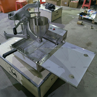 Machine à mini-beignets automatique commerciale avec friteuse pour la production de beignets ronds et de mochi